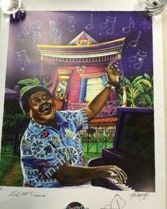 FATS DOMINO THE FAT MAN POSTER