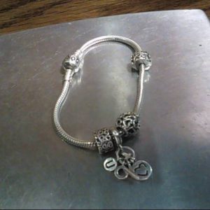 Pandora CHARM Bracelet STERLING SILVER STERLING SILVER 16.3 DWT