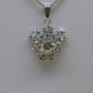 PENDANT WHITE GOLD