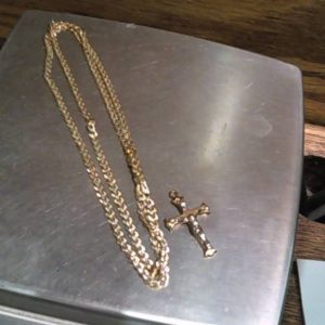 10K Gold YELLOW GOLD SIZE:22″ 3.9 DWT