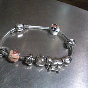 Pandora CHARM Bracelet STERLING SILVER STERLING SILVER 29.5 DWT