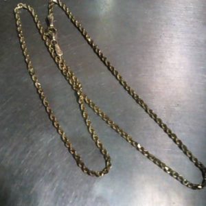 Chain 14K Gold YELLOW GOLD SIZE:16 3.5 DWT