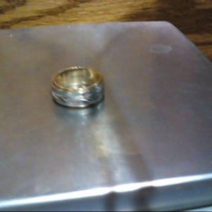 Ring 14K Gold WHITE GOLD 5.2 DWT