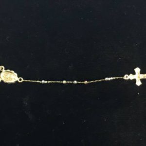 ROSARY BEADS 14K Gold YELLOW GOLD 3.3 DWT